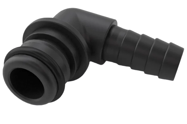 Remco poly hose tail elbow fitting with oring 3/4 inch Quick Attach x ...