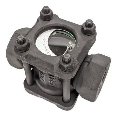 Yoshitake Japan SF series flow indicator ductile iron 0°C to 150°C 10 bar (145 psi) - all sizes