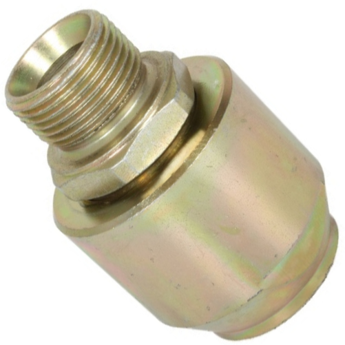 Sauro Rossi in-line swivel joint 1 inch BSP (M to F) steel 280 bar (4000 psi)