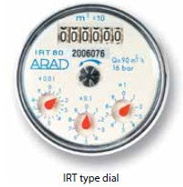 Arad IRT series 200 mm (8 inch) cast iron flow meter 16 bar (232 psi) 900 m3/h max