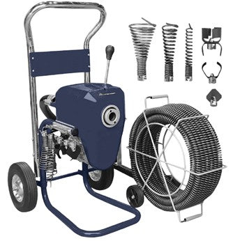 Ketta K-200-1A electric drain cleaning machine 1100 watt 230v for pipes 50 to 200 mm diameter