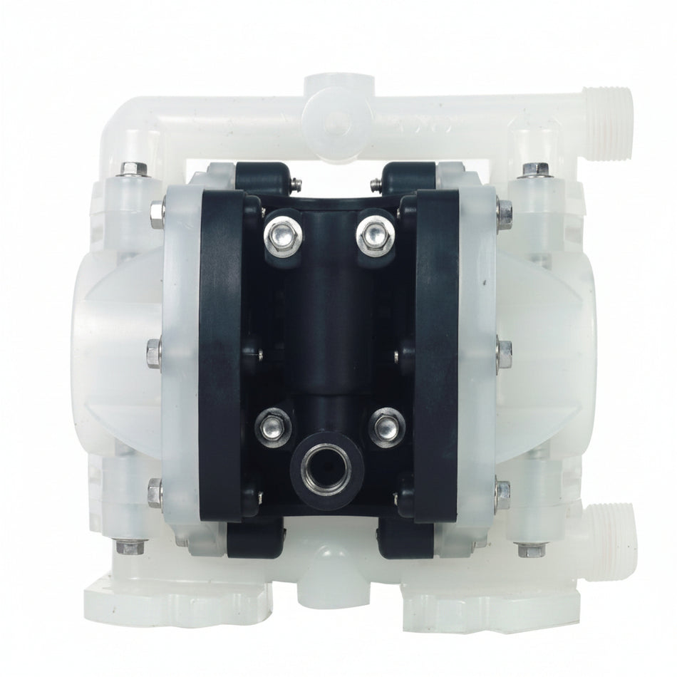 Ketta AOD0.25AF 6 mm 1/4 inch NPT poly air operated diaphragm pump 20 lpm 8.6 bar (125 psi) - all options