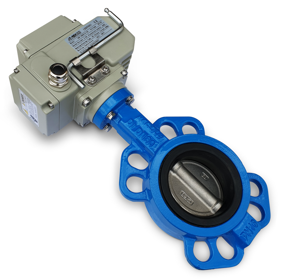 T-Rex VBF series 12/24v electric butterfly valve (high speed) - all sizes