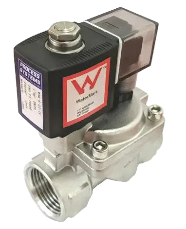 Ketta W36 series Watermark solenoid valve (normally open) -10°C to 80°C - all sizes
