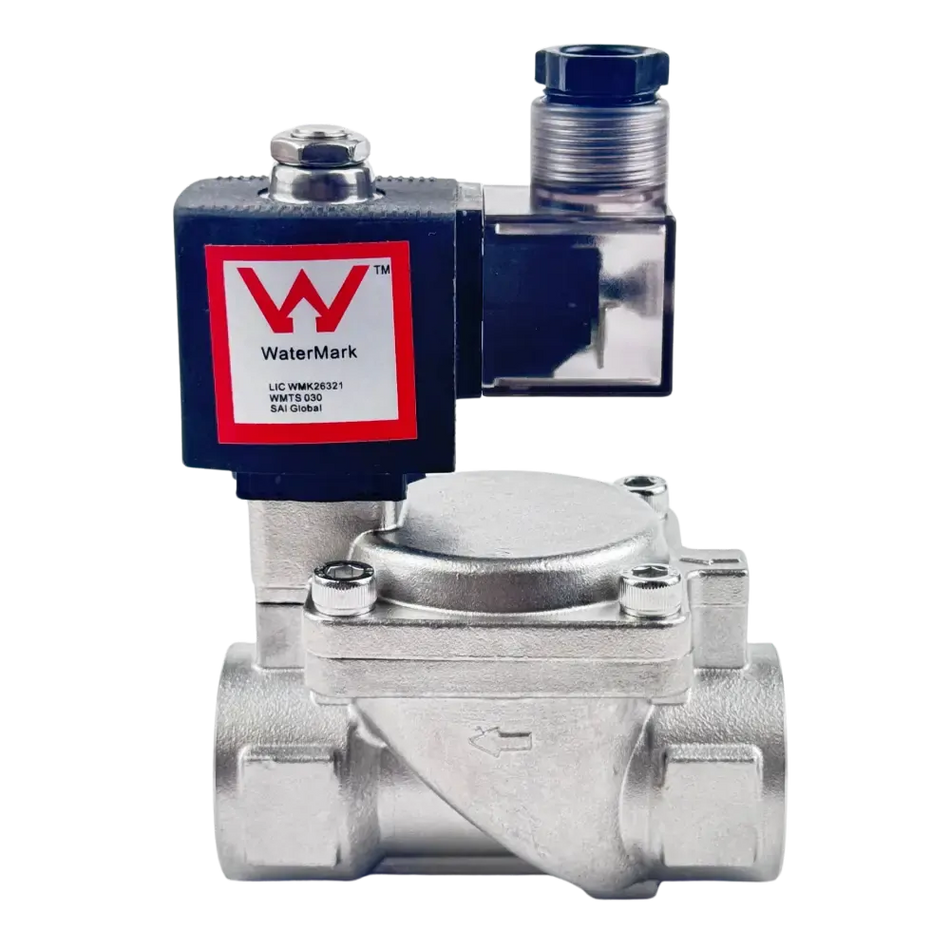 Ketta W36 series Watermark solenoid valve (normally open) -10°C to 80°C - all sizes