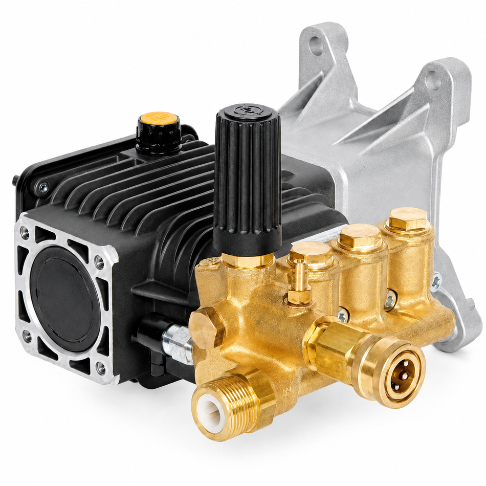 Annovi Reverberi Bolt-N-Go RSV series water blaster pump for 1 inch shaft engines - all types