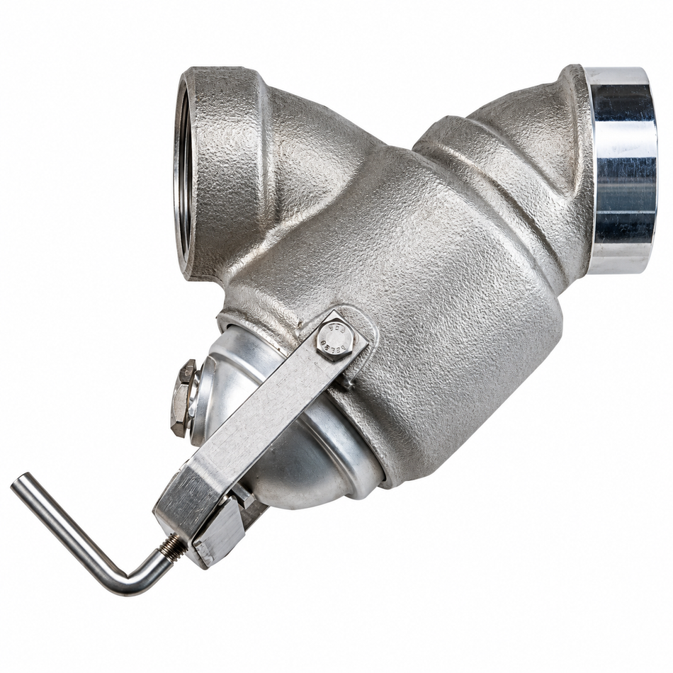 Banjo LSS series 80 m 3 inch NPT(F) stainless steel Y strainer body, cap and gaskets