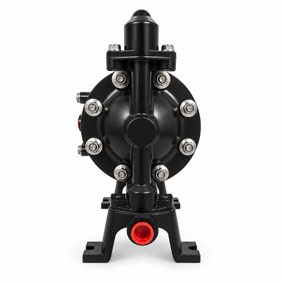 Ketta GA05P Series 13 mm 1/2 inch NPT(F) aluminium air diaphragm pump 45 lpm 6.9 bar (100 psi) - all options