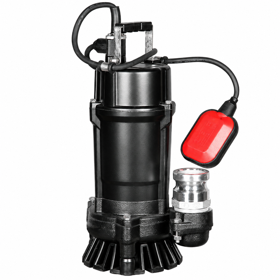 Ketta BlackCat KA-2.75DA heavy duty 2 inch BSP(F) submersible pump with male camlock (includes float switch) 275 lpm 14 m head