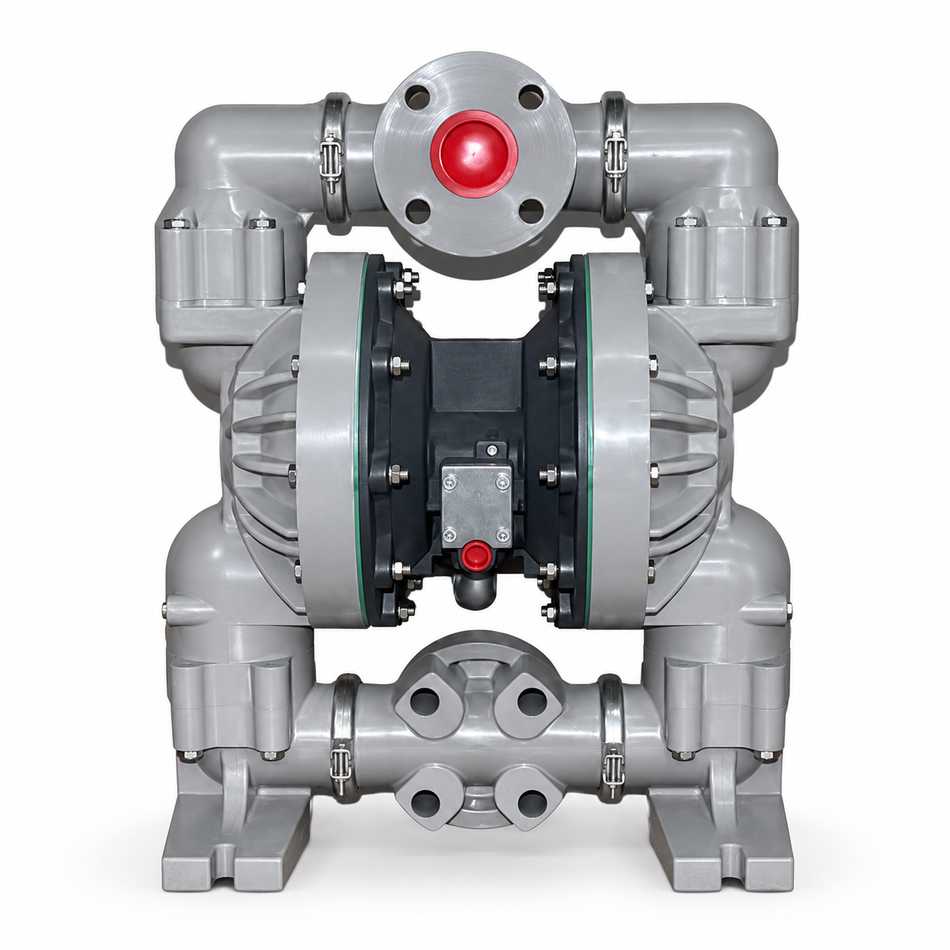 Ketta GA20 50 mm (2 inch) ANSI air operated diaphragm pump Polypropylene 549 lpm 8.3 bar (120 psi) - all options