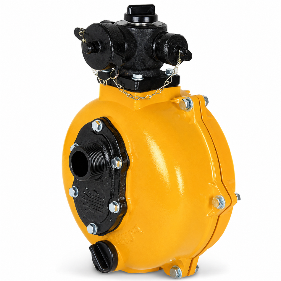 Ketta Yellow Bolt-N-Go 40 mm 1-1/2 inch FKT twin impeller pump 3/4 inch P type 300 lpm 90 m head