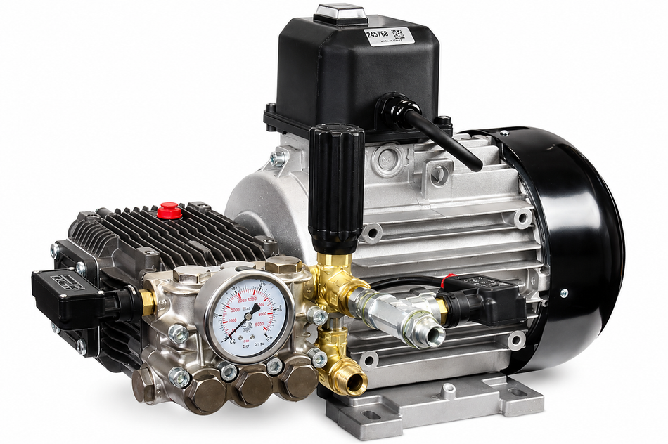 Annovi Reverberi Silver series 230v electric water blaster pump 2.2 kW (3 hp) 11 lpm 110 bar (1600 psi)
