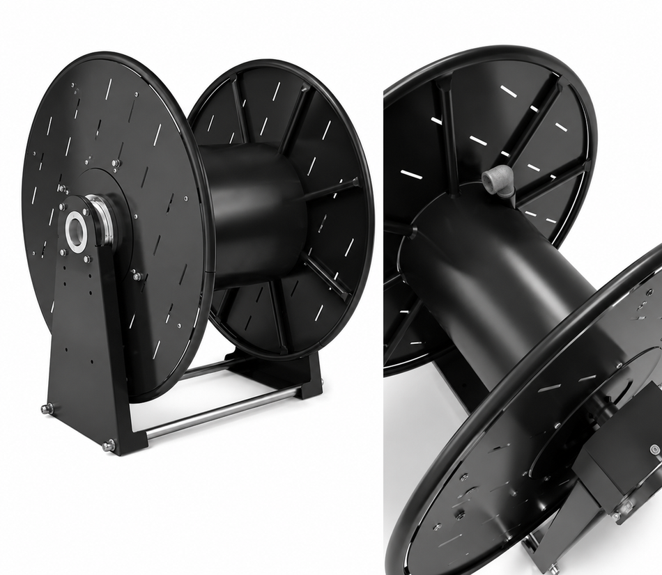 Ketta Magnum Golia series 12/24v electric hose reel for 50 mm (2 inch) hose 20 bar (290 psi)