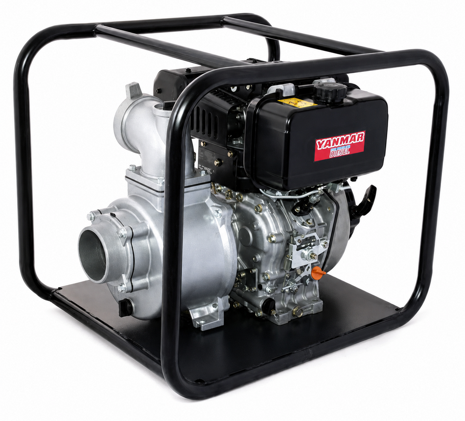 Yanmar diesel SG series 3 inch BSP(M) water pump Yanmar L48 4.8 hp 980 lpm 34 m head - all types