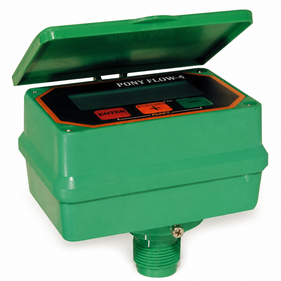 Green 0037901C Pony Flow 5 bare digital computer display module (for <1 inch BSP(M) flow meters)
