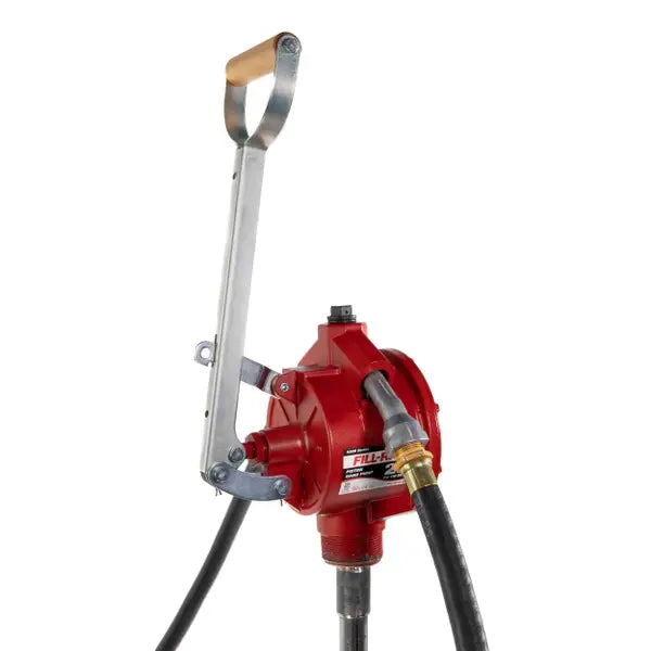 Fill Rite FR152 hand operated piston pump 5200 series for petrol, diesel and light oils - includes hose