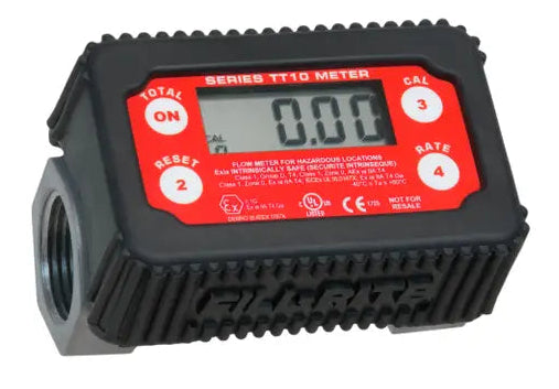 Fill Rite TT10ANC digital flow meter 1 inch NPT(F) for diesel petrol and water etc 8 to 132 lpm