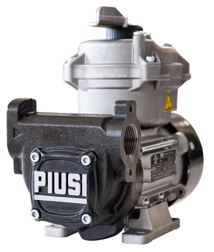 Piusi Panther EX56 240v pump for diesel petrol and kerosene 1 inch BSP(F) IECEx certified continuous duty rated 56 lpm