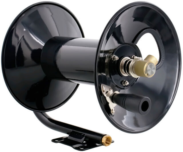 Ketta Rocket series water blaster hose reel bare for 10 mm (3/8 inch) ID hose 345 bar (5000 psi) - all options